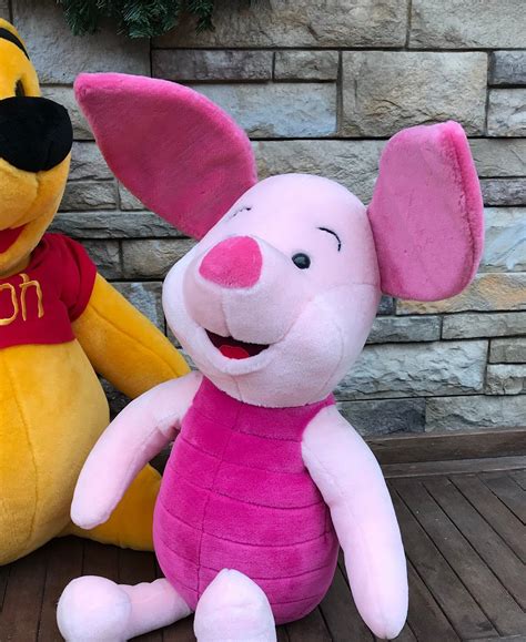 large stuffed piglet|piglet winnie the pooh merchandise.